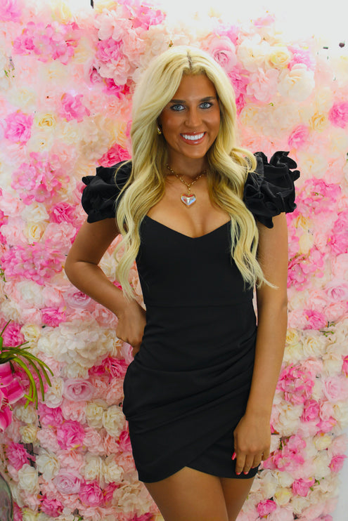 Fitted N Flirty Dress - Diva Dolls Boutique