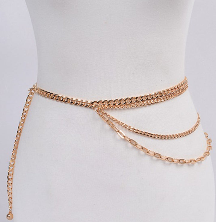 Ciara Chain Belt - Diva Dolls Boutique