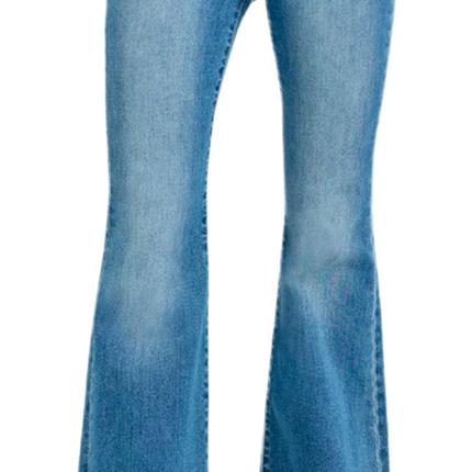 Frankie Front Pocket High Rise Flare Jeans