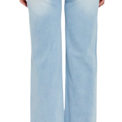 Vecca V Waist Wide Leg Jeans