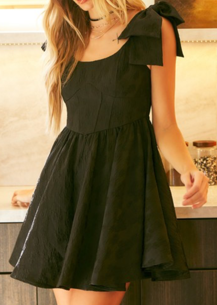 Beth Black Dress