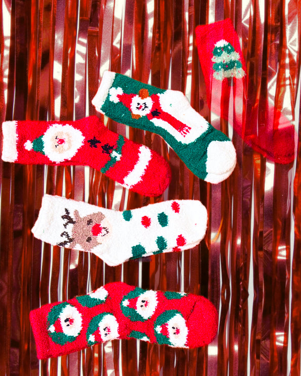 Christmas Socks - Diva Dolls Boutique