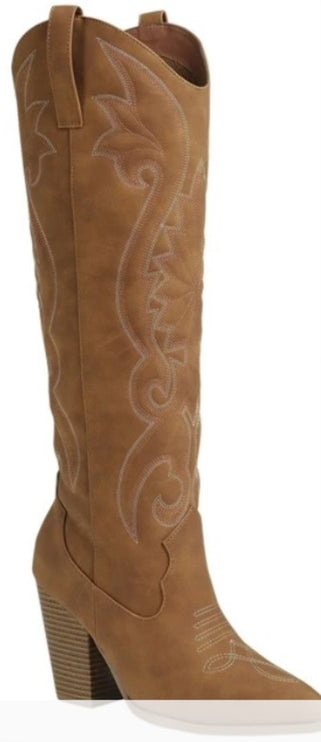 Willow Western Boots - Diva Dolls Boutique