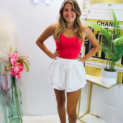 Beston Ruffle Shorts