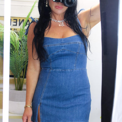 Cutesy Country Denim Romper