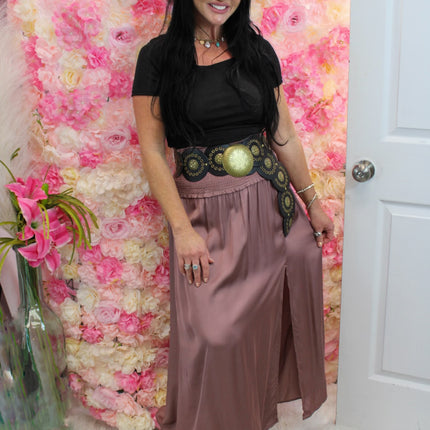 Made in Maxi Skirt - Diva Dolls Boutique