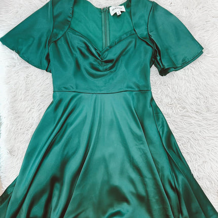 Emerald Cocktail Dress