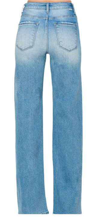 Haven High Rise Straight Leg Jeans