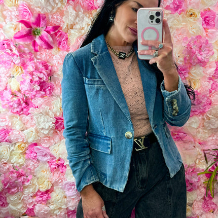 Daniela Denim Jacket - Diva Dolls Boutique