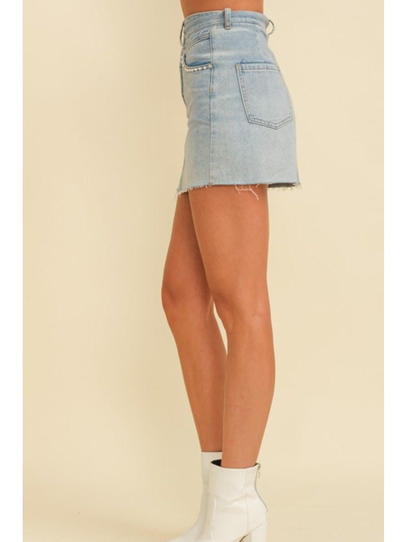 Destiny Denim Skirt