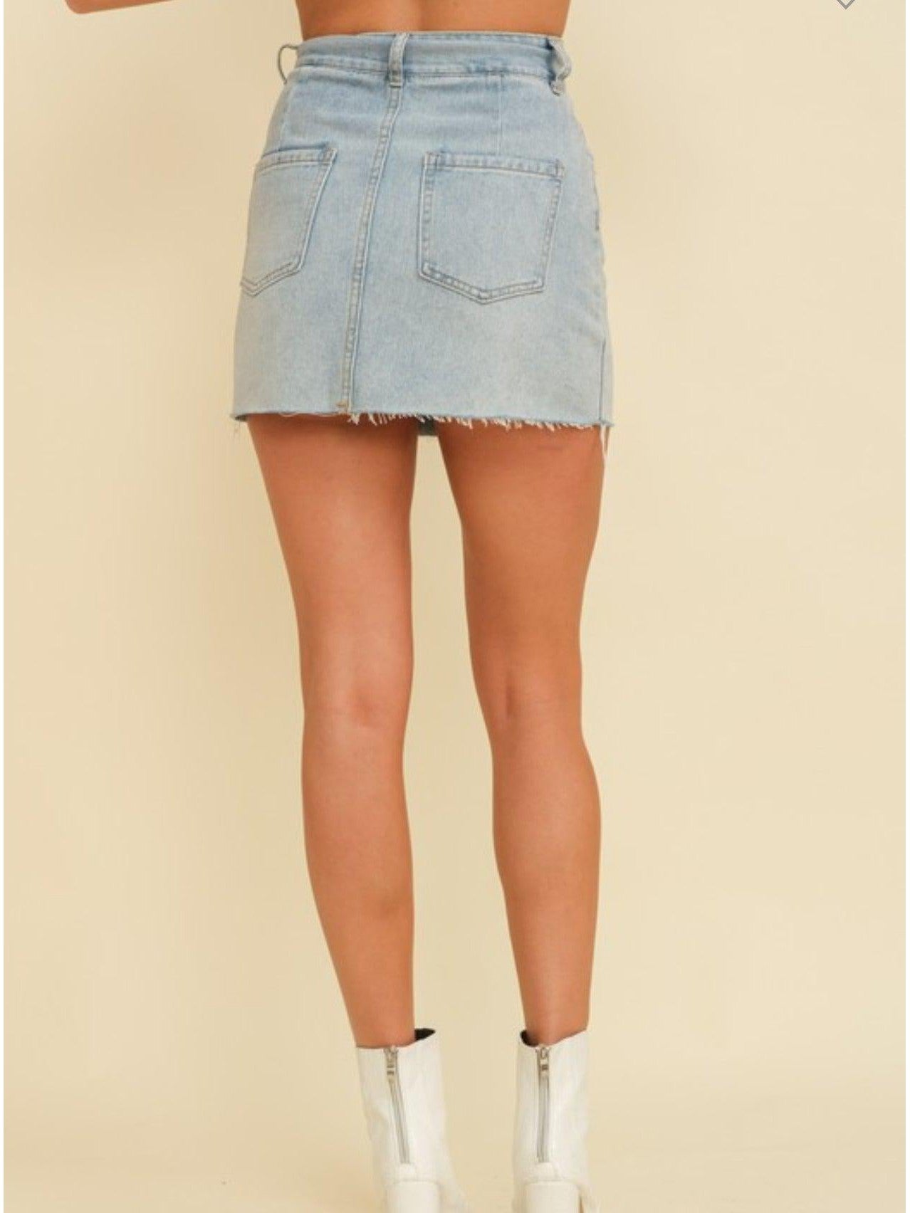 Destiny Denim Skirt