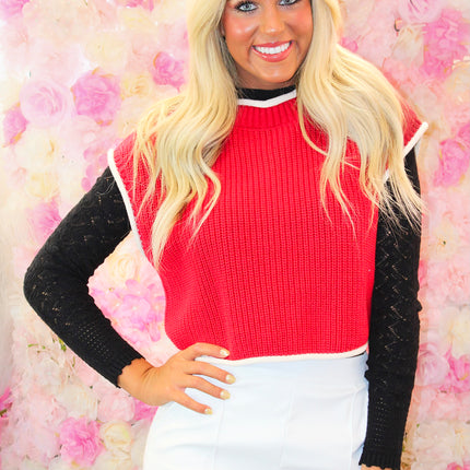 Becca Boxy Sweater - Diva Dolls Boutique