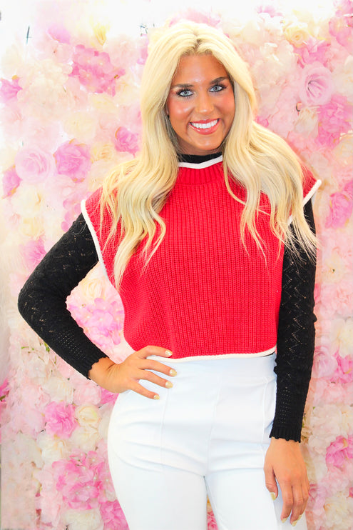 Becca Boxy Sweater - Diva Dolls Boutique