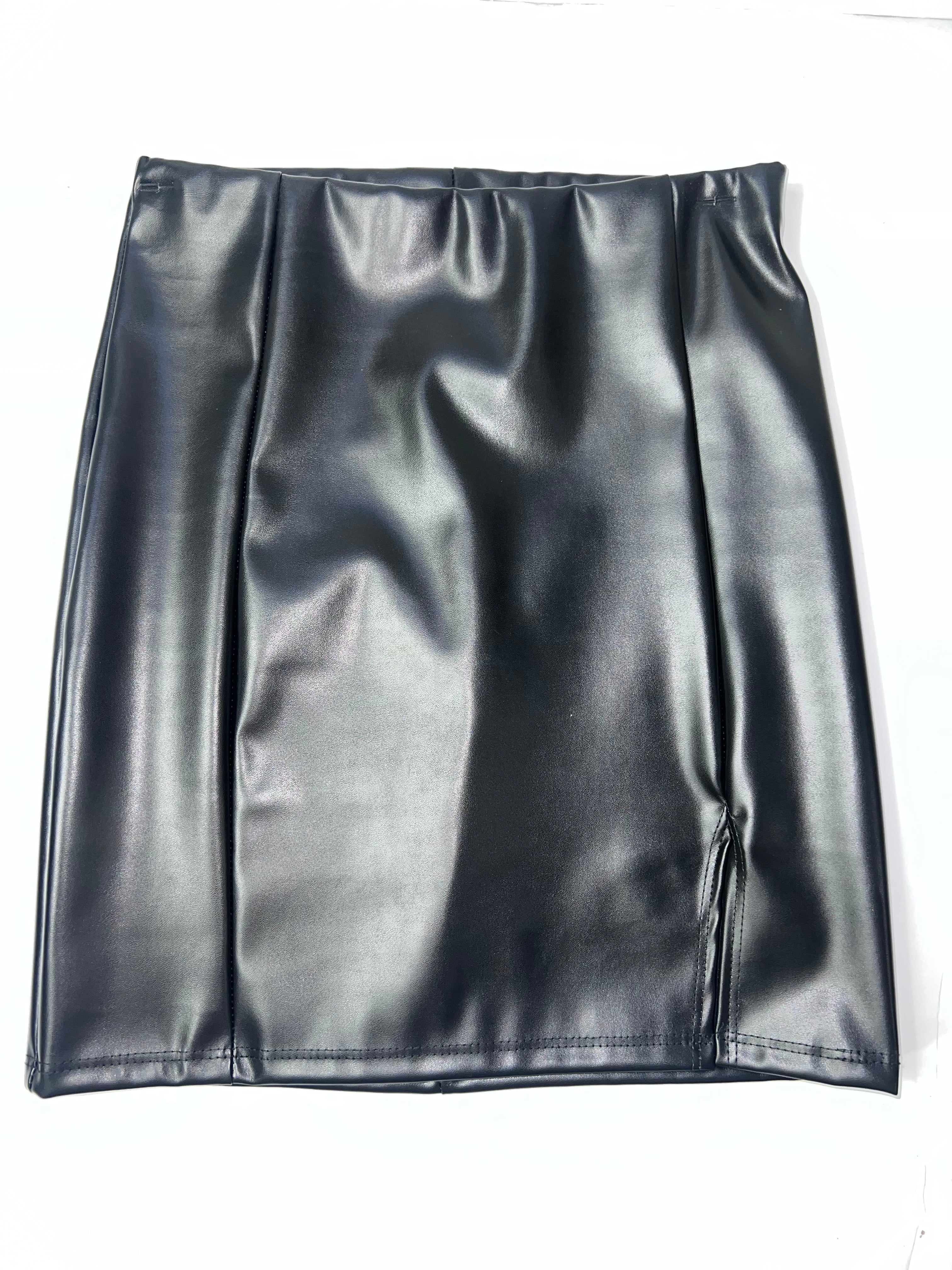 Leather Bodycon Skirt