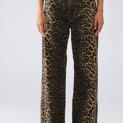 Lila Leopard Pants - Diva Dolls Boutique