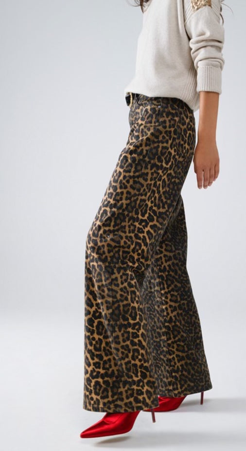 Lila Leopard Pants