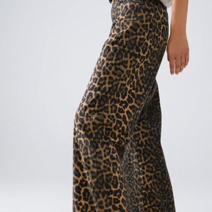 Lila Leopard Pants - Diva Dolls Boutique