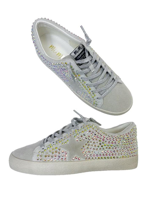 Joann Diamond Studded Sneakers