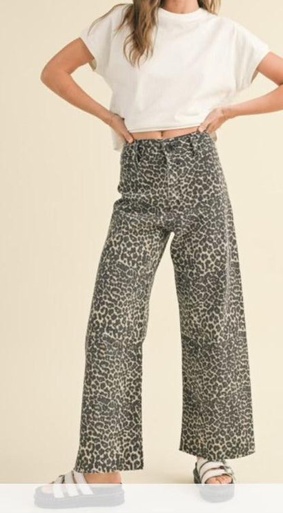 Lavish Leopard Pants