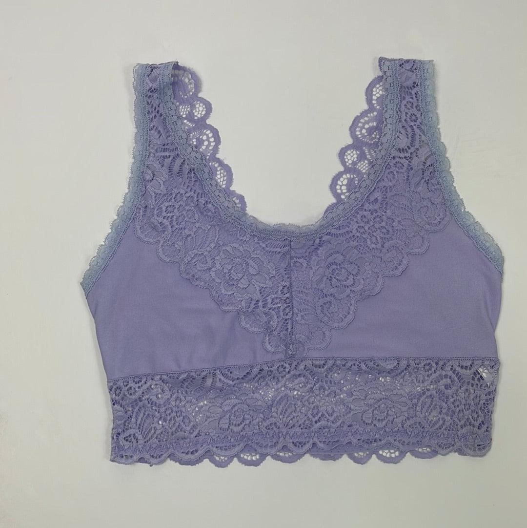 Lilac Lace Bralette