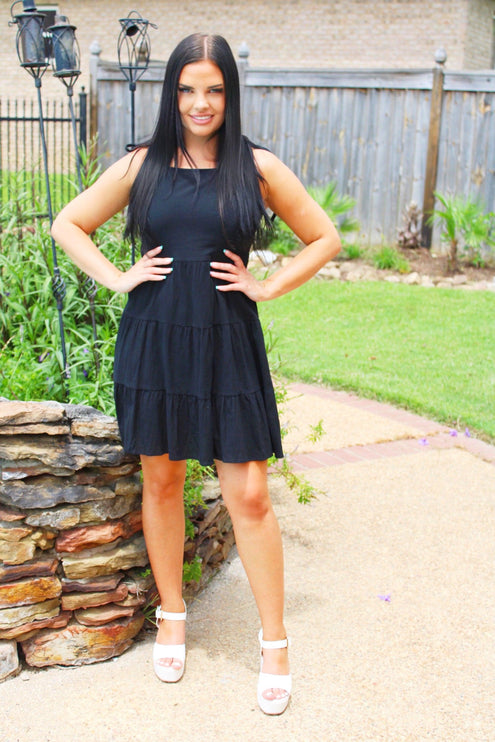 Sassy Sister Ruffle Dress