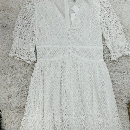 Spring Into Spring Lace Dress